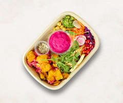 Halloumi Nourish bowl w/ Beetroot Brown Rice