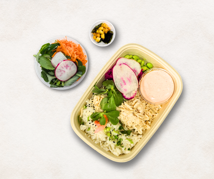 Chicken Heatable Poke Bowl