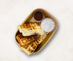 309kcal Cookies & Cream Protein Waffles