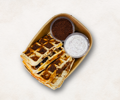 502kcal Cookies & Cream Protein Waffles