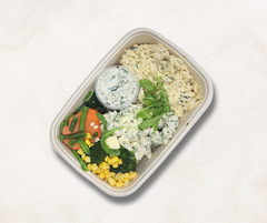 Chicken w/ Creamy Lemon Orzo