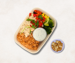 Chicken Greek bowl w/ Couscous