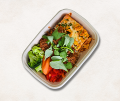 Korean Beef w/ Gochujang Mac & Cheese